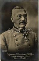 Sieger von Krasnik und Lublin. Korpskommandant General der Kavallerie Victor Dankl / Viktor Dankl, Colonel General of the Austro-Hungarian Army. Phot. E. Schöfer