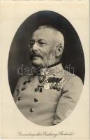Generalinspektor Erzherzog Friedrich / Archduke Friedrich, Duke of Teschen, Supreme Commander of the Austro-Hungarian Army. Phot. E. Schöfer