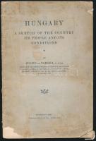 Vargha, Julius: Hungary. A Sketch of the Country, its People and its Conditions. Bp., 1908, Athenaeum. Foltos, sérült papírkötésben, egyébként jó állapotban.