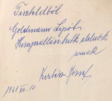 Schück Mór emlékkönyv.. Kiad.: Karcagi Izraelita Hitközség ifjúsága. Karcag, 1941, Kertész József Kö...