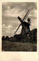 Unknown village, windmill / Windmühle (Rb)