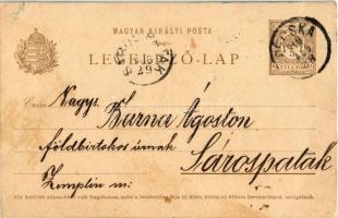 1910 Pécska, Petschka, Pecica; folyópart horgászokkal. Kézzel festett művészlap / riverside with fis...