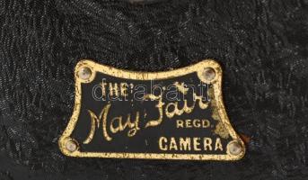 cca 1930 Houghton May Fair box fényképezőgép, kissé kopottas, működőképes állapotban / Vintage Briti...