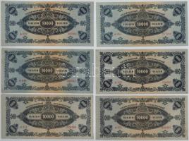 1946. 10.000MP (6x) T:II,II-