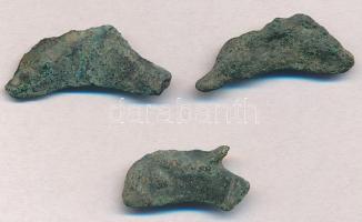 Szarmaták / Olbia Kr. e. ~V-IV. század AE Delfinpénz (3) T:3 
Sarmatia / Olbia ~5th-4th century BC ...