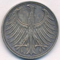 NSZK 1951F 5M Ag T:2 patina 
FRG 1951F 5 Mark Ag C:XF patina
Krause KM#112.1