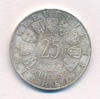 Ausztria 1963. 25Sch Ag "300 éve született Savoyai Jenő herceg" T:1- kis patina 
Austria ...