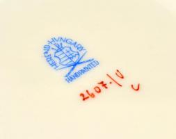 Herendi Viktória mintás  tea kiöntő, kézzel festett, jelzett, apró kopásnyomokkal, m:15 cm