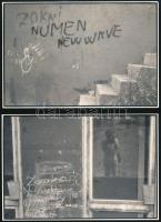 1987 Ország László: Középszer u., 5 db vintage fotóművészeti alkotás, a magyar fotográfia dokumental...