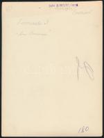 cca 1934 Kinszki Imre (1901-1945) budapesti fotóművész pecséttel jelzett vintage fotója (Am Brunnen)...