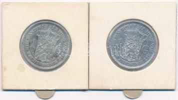 Hollandia 1911-1915. 1G Ag (2xklf) T:2 patina
Netherlands 1911-1915 1 Gulden Ag (2xdiff) C:XF patin...