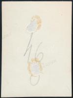 cca 1932 Kinszki Imre (1901-1945) budapesti fotóművész hagyatékából, jelzés nélküli vintage fotó, 6x...