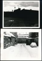1987 Traumberger Gyula 5 db vintage fotója, az egyiken szerepel a szerző pecsétje, 12,5x17 cm