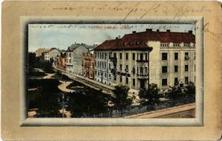 1913 Győr, Bisinger sétány, Apollo kávéház. Kiadja Hermann Izidor (EB)