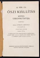 1930-1982 Vegyes művészeti katalógus tétel, 3 db: 

Az 1930. évi Őszi kiállítás képes tárgymutatój...