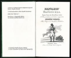 Napóleon önéletírása. Bp., 1992, Szépia. Kiadói rézplakettel illusztrált velúrkötés, kiadói karton-t...