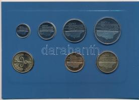 Hollandia 1992. 5c-5G (6xklf) + "Zeeland" emlékérem forgalmi sor karton dísztokban T:1
Ne...