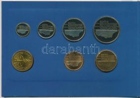 Hollandia 1993. 5c-5G (6xklf) + "Limburg" emlékérem forgalmi sor karton dísztokban T:1
Ne...