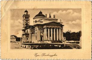1915 Eger, Főszékesegyház, Bazilika. Kiadja Özv. Wahl Adolfné (Rb)
