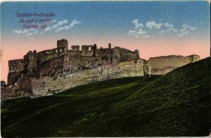 1924 Szepesváralja, Spisské Podhradie; Szepes vára / Zipser Schloss / Spissky hrad / castle