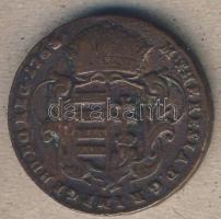 1763. Rézdénár M.Theresia T:3/3-