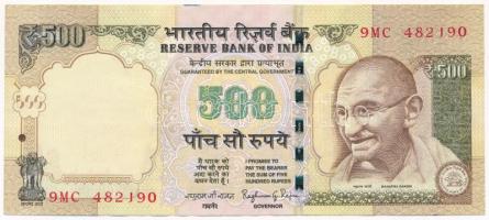 India 2014. 500R T:III India 2014. 500 Rupees C:F
