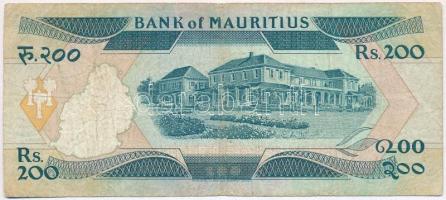 Mauritius 1985. 200R T:III Mauritius 1985. 200 Rupees C:F Krause KM#39