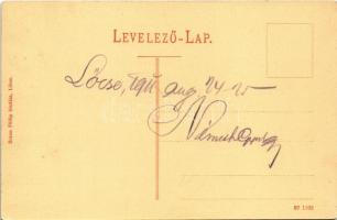 1911 Lőcse, Levoca; Városháza, címer. Kiadja  Braun Fülöp / Stadthaus / town hall, coat of arms