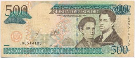 Dominikai Köztársaság 2003. 500P T:III Dominican Republic 2003. 500 Pesos C:F