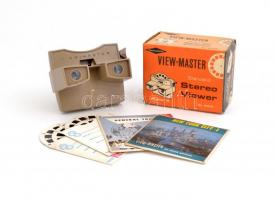 Sawyers View-master dianézegető eredeti dobozában + 5 db tárcsa