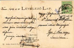 1909 Kassa, Kosice; A dóm új szószéke. Kiadja Divald K. Fia 52. / the new pulpit of the cathedral