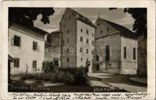 1926 Besztercebánya, Banská Bystrica; Múzeum, Mátyás ház / Matejov dom / museum, Mathias Rex (Matthias Corvinus) house. photo (EK)