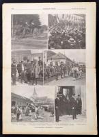 1874-1912 Vasárnapi Újság 7 száma, töredékesek, hiányosak, szakadásokkal