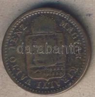 1891KB 1kr "Fiumei címer" T:3