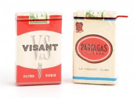 Partagas + Visant cigaretták eredeti bontatlan csomagolásban
