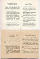 1964. 100Ft-os "SZÖVOSZ" takarékszövetkezeti részjegy + 1981. 400 Ft-os "Bácska"...