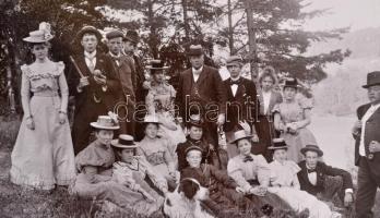 cca 1900 Norvégia, Bergen 46 db nagyméretű. látványos fényképet tartalmazó félbőr album. Benne város...