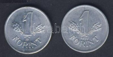 1949. 1Ft (2x) klf címerrel T:2