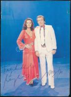 Hírességek aláírásai: Mats Wilander, Soltész Rezső, Záray Márta, Vámosi János