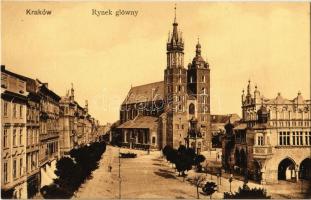 Kraków, Rynek glówny / square, cathedral