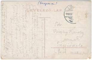 1918 Csingó, Cingov (Szepes); Hernád áttörés, Csingó híd. Kiadja Ferencz D. / Prielom Hornádu (Slove...