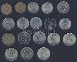 NDK 1969-65. 5M (4x) 2klf, 10M (6x) 3klf, 20M (8x) 4klf T:2,2/3 Összesen 18db!