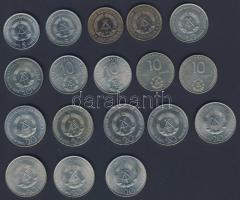 NDK 1969-65. 5M (4x) 2klf, 10M (6x) 3klf, 20M (8x) 4klf T:2,2/3 Összesen 18db!