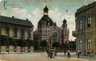 1910 Debrecen, Izraelita templom, zsinagóga. Dr. Trenkler Co. 1906. Deb. 10. (EK)