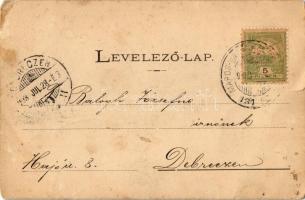 1903 Nagyvárad, Oradea; Magy. kir. honvéd hadapródiskola télen, József Ágost főherceg honvéd gyalogs...