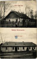 1916 Maroscsapó, Tschappen, Cipau (Radnót, Iernut); Mózsa Attila háza, Boér Gábor háza. Adler fényirda 815. / villas in the village