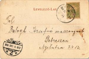 1904 Nagybocskó, Velikij Bicskiv, Velykyy Bychkiv (Máramaros, Maramures); Görögkatolikus templom, Ti...