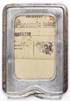 Budapest Székesfővárosi Közlekedési Rt. (BSZKRT), fém bérletigazolvány tartó, modern BKV-s igazolván...