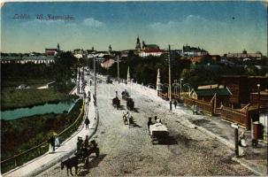 Lublin, Ul. Zamojska / street view, bridge, sawmill (EK)