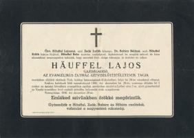 1945-1946 dr. hodosi Hodossy Gedeon ny. miniszteri tanácsos, országgyűlési képviselő, Családvédelmi ...